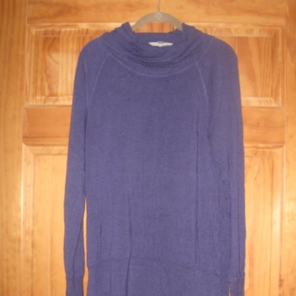 Athleta Cowl Neck Long Sleeve Dress - Picture 1 of 4